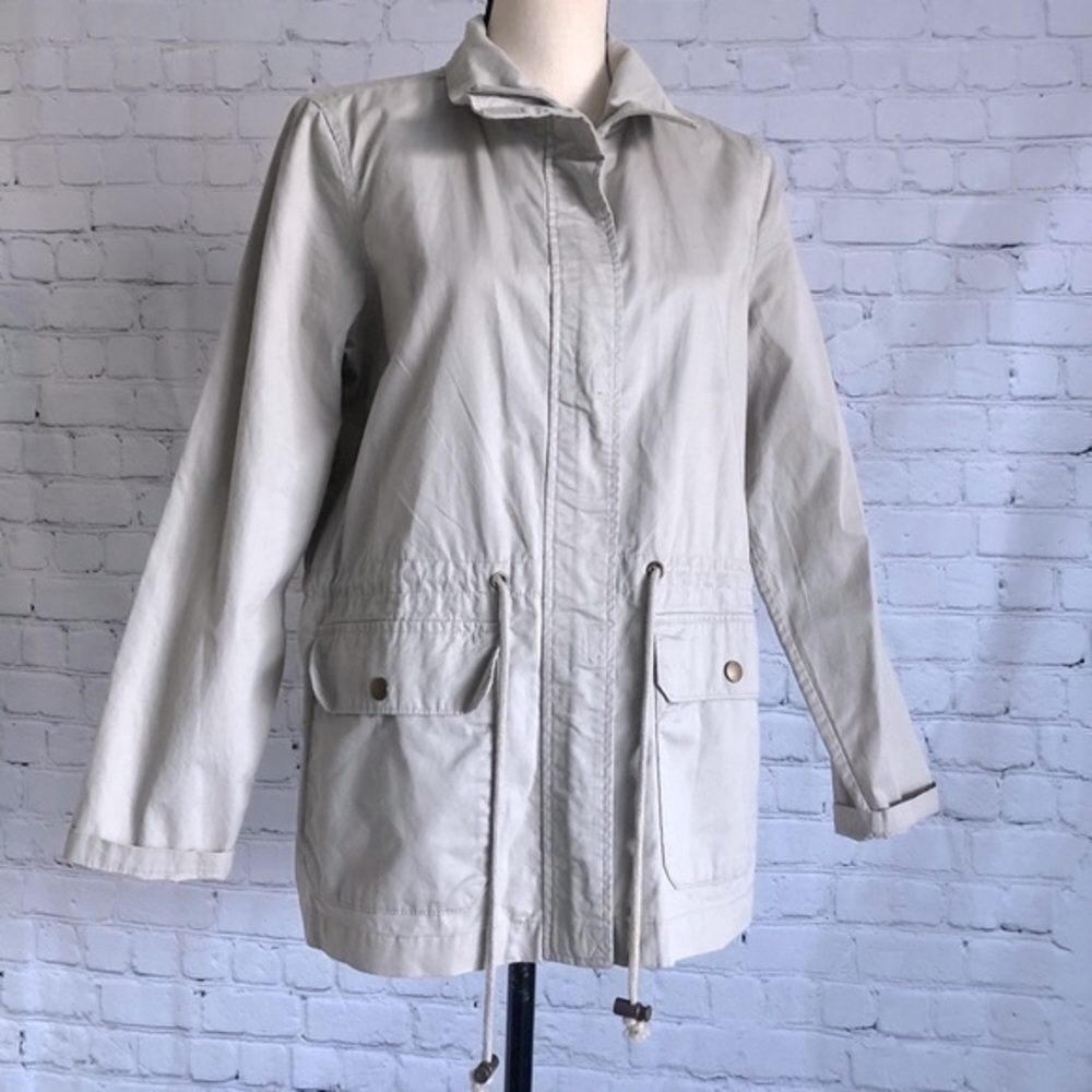 Basic Edition Khaki Outdoor Utility Jacket Size S